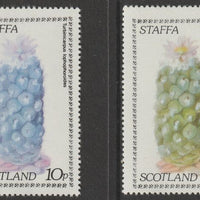 Staffa 1979 Cacti - 10p perf single showing a superb shade apparently due to a dry print of the yellow complete with normal both unmounted mint