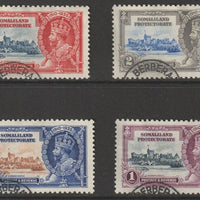 Somaliland 1935 KG5 Silver Jubilee set of 4, fine cds used SG 86-9