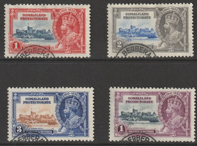 Somaliland 1935 KG5 Silver Jubilee set of 4, fine cds used SG 86-9