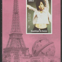 Guinea - Conakry 1998 Events of the 20th Century 1990-2000 Hikaru Utada (singer) imperf souvenir sheet unmounted mint. Note this item is privately produced and is offered purely on its thematic appeal