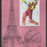 Guinea - Conakry 1998 Events of the 20th Century 1990-2000 Brian Lara (cricket) imperf souvenir sheet unmounted mint. Note this item is privately produced and is offered purely on its thematic appeal