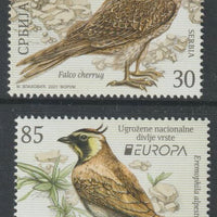 Serbia 2021 Europa Birds set of 2 unmounted mint
