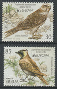 Serbia 2021 Europa Birds set of 2 unmounted mint