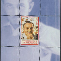 Turkmenistan 1999 Personalities - Walt Disney,perforated sheet, unmounted mint