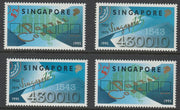Singapore 1995 Postal Codes perf set of 4 unmounted mint, SG 815-6