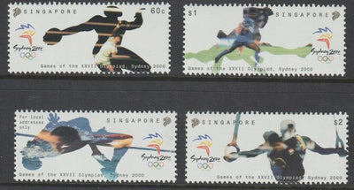 Singapore 2000 Sydney Olympic Games perf set of 4 unmounted mint, SG 1065-68
