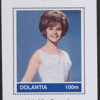 Dolantia (Fantasy) Brenda Lee imperf deluxe sheetlet on glossy card (75 x 103 mm) unmounted mint