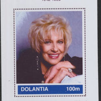 Dolantia (Fantasy) Tammy Wynette imperf deluxe sheetlet on glossy card (75 x 103 mm) unmounted mint