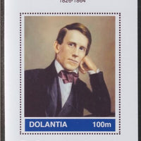 Dolantia (Fantasy) Stephen Foster imperf deluxe sheetlet on glossy card (75 x 103 mm) unmounted mint