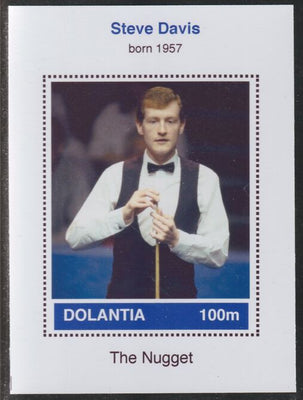 Dolantia (Fantasy) Steve Davis imperf deluxe sheetlet on glossy card (75 x 103 mm) unmounted mint