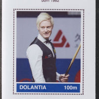 Dolantia (Fantasy) Neil Robertson imperf deluxe sheetlet on glossy card (75 x 103 mm) unmounted mint