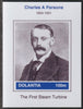 Dolantia (Fantasy) Charles A Parsons imperf deluxe sheetlet on glossy card (75 x 103 mm) unmounted mint