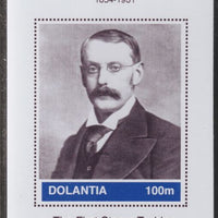 Dolantia (Fantasy) Charles A Parsons imperf deluxe sheetlet on glossy card (75 x 103 mm) unmounted mint