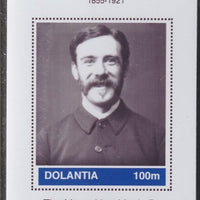 Dolantia (Fantasy) William Fries-Greene imperf deluxe sheetlet on glossy card (75 x 103 mm) unmounted mint