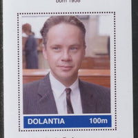 Dolantia (Fantasy) Tim Robbins imperf deluxe sheetlet on glossy card (75 x 103 mm) unmounted mint