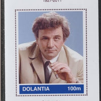 Dolantia (Fantasy) Peter Falk imperf deluxe sheetlet on glossy card (75 x 103 mm) unmounted mint