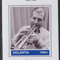 Dolantia (Fantasy) Ken Colyer imperf deluxe sheetlet on glossy card (75 x 103 mm) unmounted mint