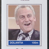 Dolantia (Fantasy) John Thaw imperf deluxe sheetlet on glossy card (75 x 103 mm) unmounted mint