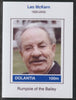 Dolantia (Fantasy) Leo McKern imperf deluxe sheetlet on glossy card (75 x 103 mm) unmounted mint