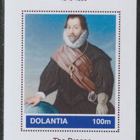 Dolantia (Fantasy) Francis Drake imperf deluxe sheetlet on glossy card (75 x 103 mm) unmounted mint