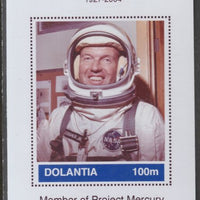 Dolantia (Fantasy) Gordon Cooper imperf deluxe sheetlet on glossy card (75 x 103 mm) unmounted mint