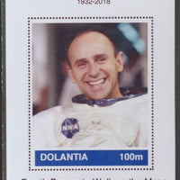 Dolantia (Fantasy) Alan Bean imperf deluxe sheetlet on glossy card (75 x 103 mm) unmounted mint