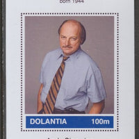 Dolantia (Fantasy) Dennis Franz imperf deluxe sheetlet on glossy card (75 x 103 mm) unmounted mint