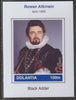 Dolantia (Fantasy) R J Mitchell imperf deluxe sheetlet on glossy card (75 x 103 mm) unmounted mint
