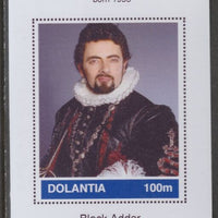 Dolantia (Fantasy) R J Mitchell imperf deluxe sheetlet on glossy card (75 x 103 mm) unmounted mint