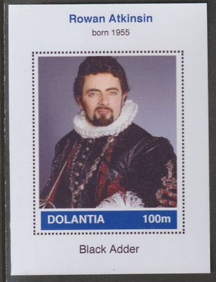 Dolantia (Fantasy) R J Mitchell imperf deluxe sheetlet on glossy card (75 x 103 mm) unmounted mint