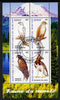 Burundi 2011 Fauna of the World - Birds of Prey perf sheetlet containing 4 values fine cto used