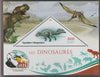 Madagascar 2019 Darwin 160th Anniversary of Publication of The Origin of Species - Dinosaurs #1 perf deluxe sheet containing one triangular value unmounted mint