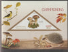 Madagascar 2015 Mushrooms #3 perf deluxe sheet containing one triangular value unmounted mint