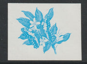 Lesotho 1984 Butterflies Christmas Butterfly 5m (top value) imperf proof in blue only unmounted mint as SG 578