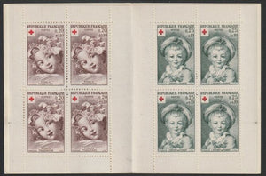 France 1962 Red Cross Booklet complete and pristine, SG XSB12