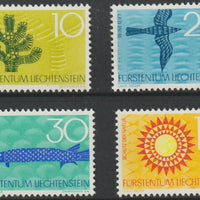 Liechtenstein 1966 Nature Protection perf set of 4 unmounted mint, SG 453-56