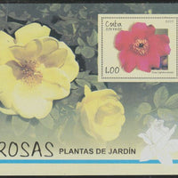 Cuba 2007 Roses imperf m/sheet unmounted mint SG MS5124