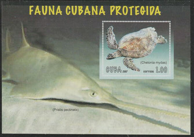 Cuba 2007 Endangered Species imperf m/sheet unmounted mint SG MS5134