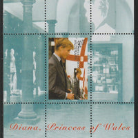 Kyrgyzstan 1999 Princess Diana - Second Death Anniv - Prince William perf m/sheet unmounted mint