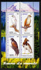 Burundi 2011 Fauna of the World - Birds of Prey perf sheetlet containing 4 values unmounted mint