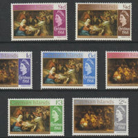 Cayman Islands 1968 Christmas perf set of 7 unmounted mint, SG 215-21