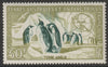 French Southern & Antarctic Territories 1956-60 Emperor Penguins 50f mounted mint SG 16