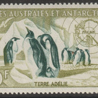 French Southern & Antarctic Territories 1956-60 Emperor Penguins 50f mounted mint SG 16