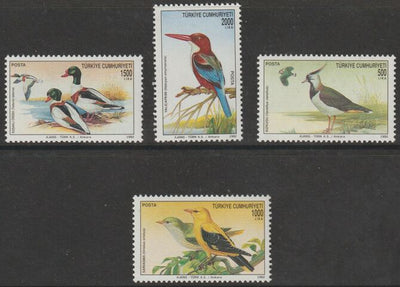 Turkey 1992 World Environment Day - Birds perf set of 4 unmounted mint, SG 3148-51
