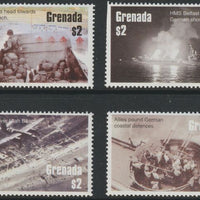 Grenada 2005 60th Anniversary of D-Day perf set of 4 unmounted mint