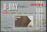 Grenada 2005 60th Anniversary of D-Day perf m/sheet unmounted mint
