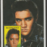 St Vincent 1992 15th Death Anniv of Elvis Presley perf m/sheet unmounted mint SG MS1911