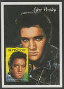 St Vincent 1992 15th Death Anniv of Elvis Presley perf m/sheet unmounted mint SG MS1911