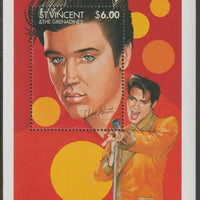 St Vincent - Grenadines 1995 Centenary of the Cinema - Elvis Presley perf m/sheet unmounted mint