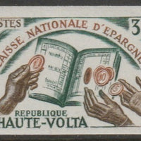 Upper Volta 1967 National Savings Bank 30f  imperf from limited printing unmounted mint  as SG 223